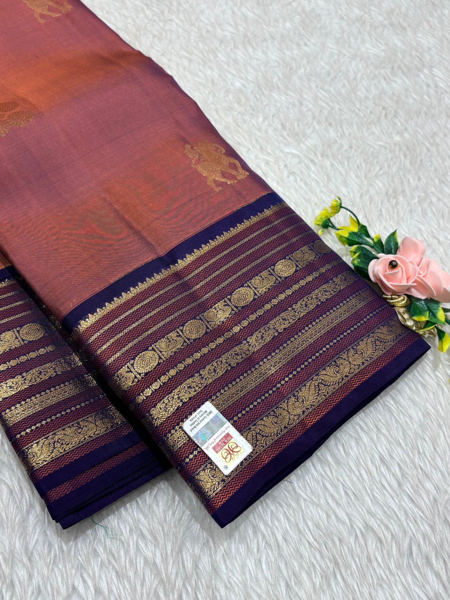 Pure Kanchipuram silk