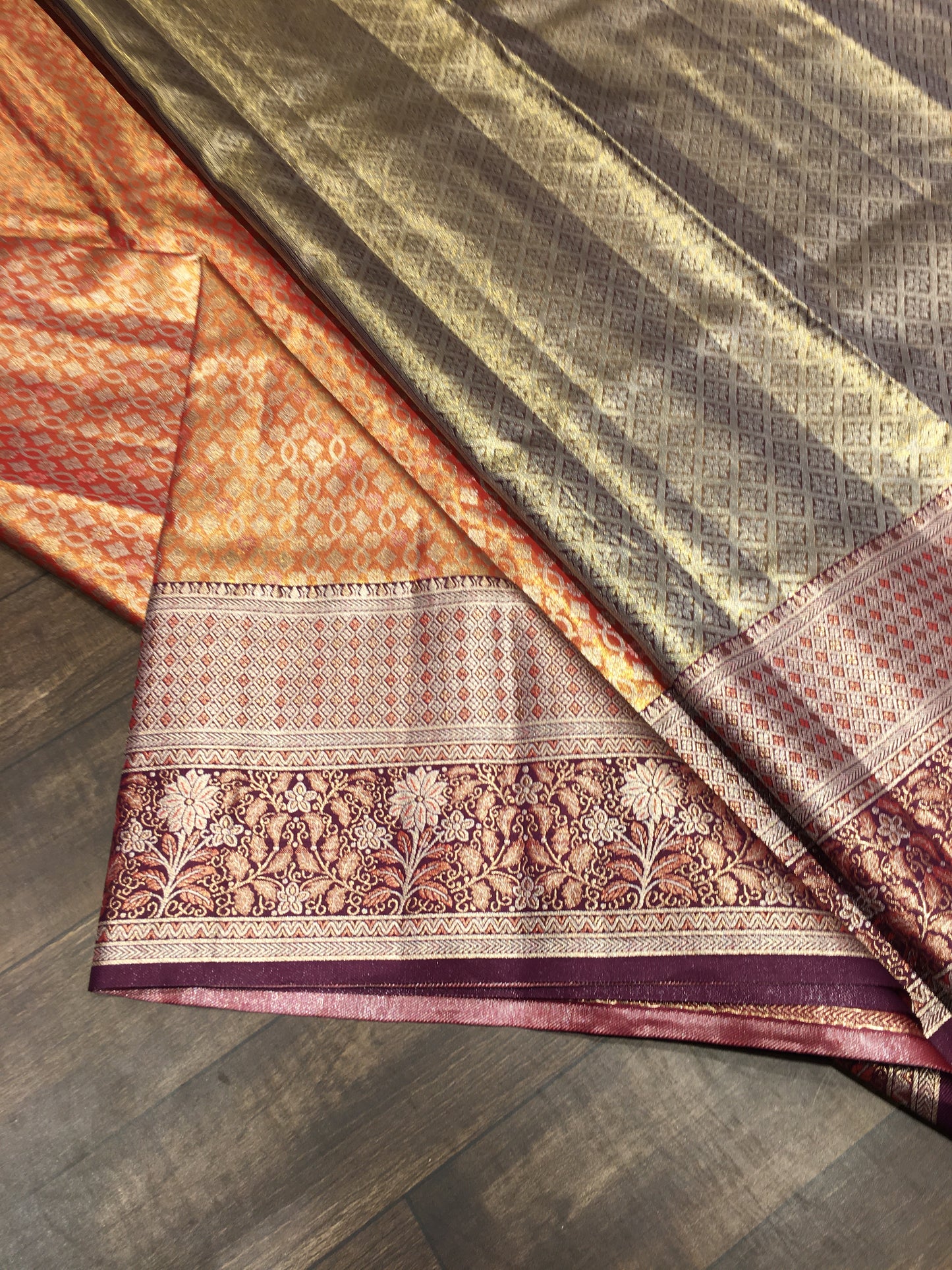 Semi Kanchipuram tissue