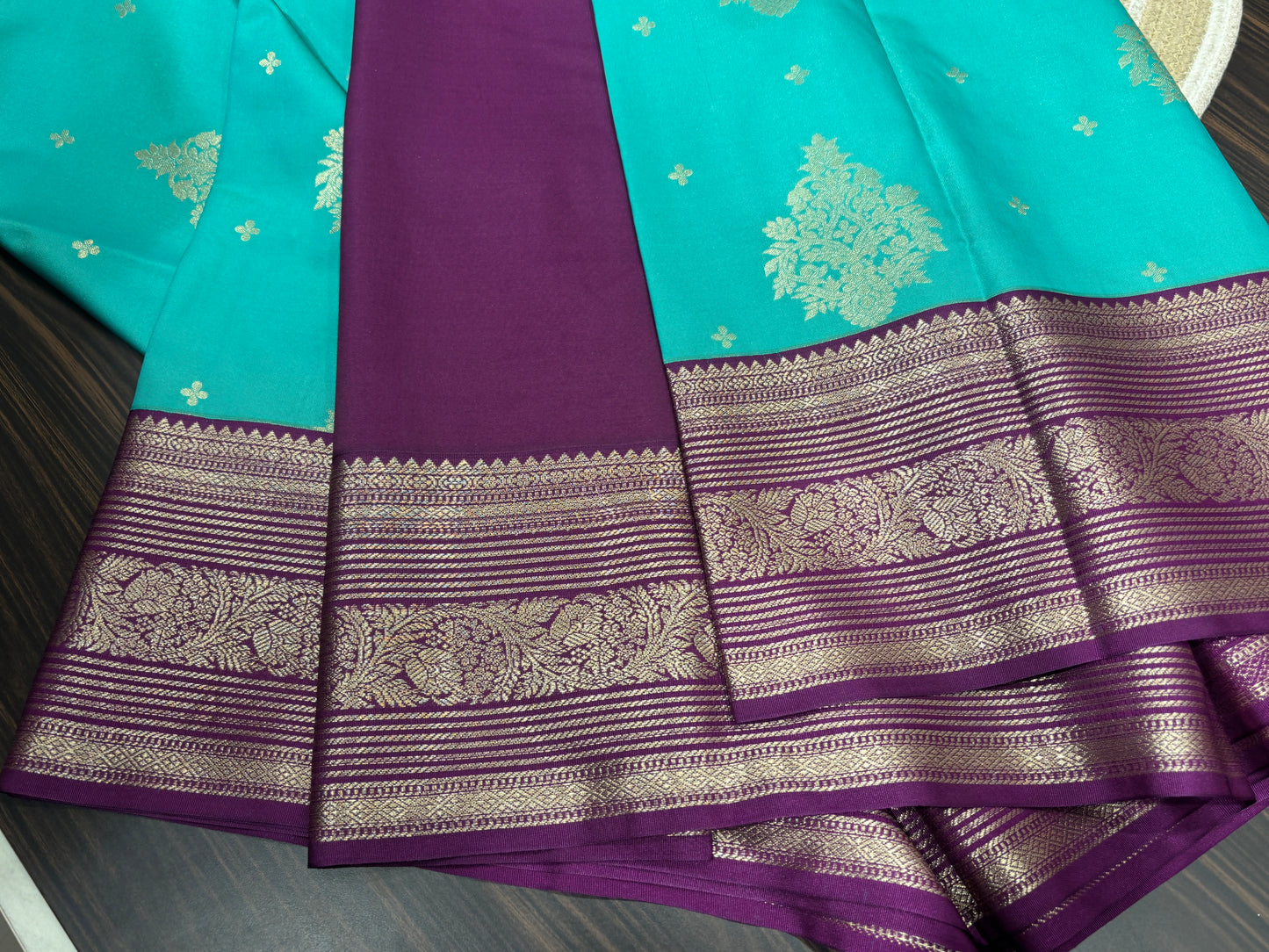 Semi Kanchipuram silk