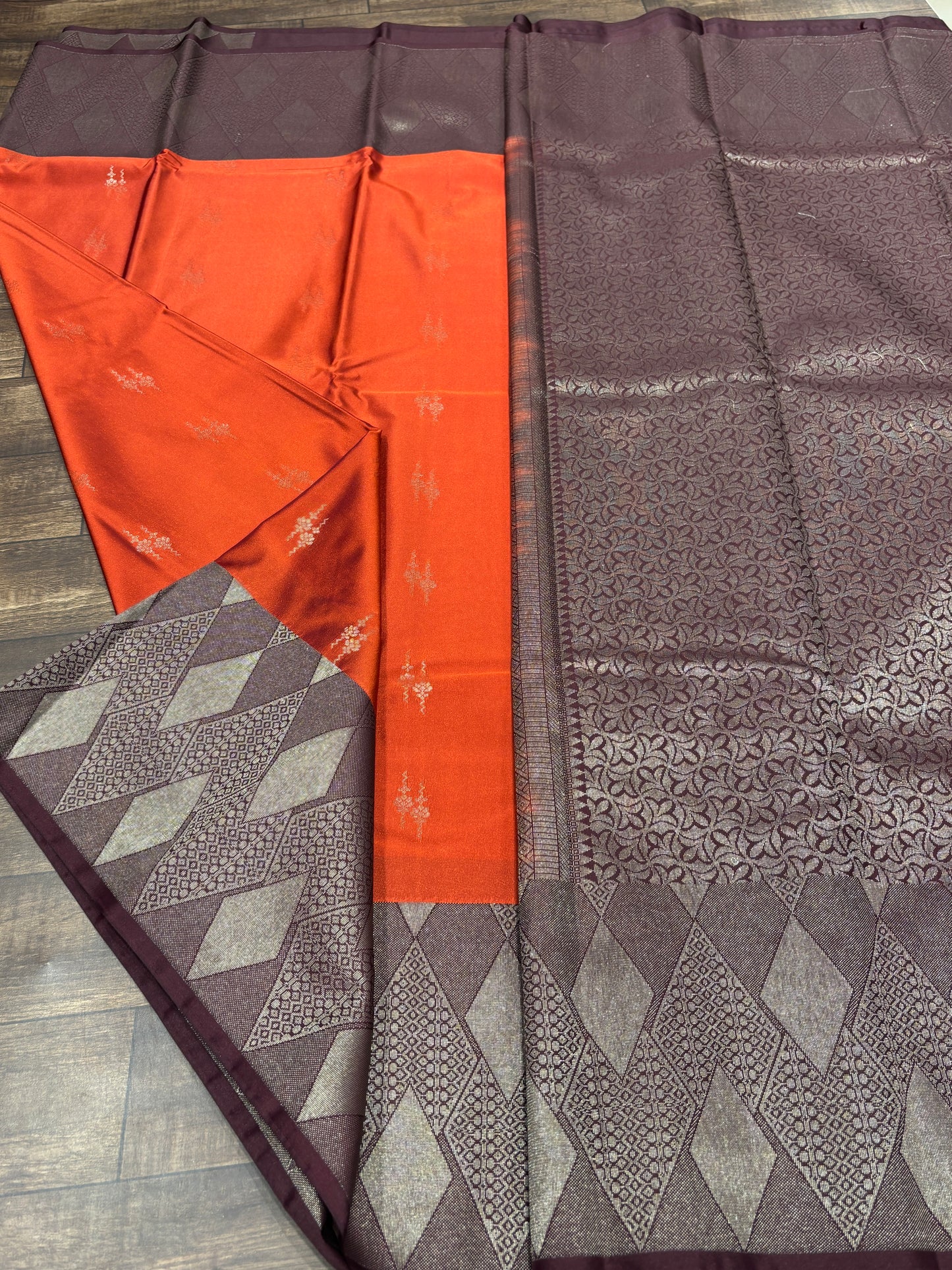 Semi Kanchipuram silk