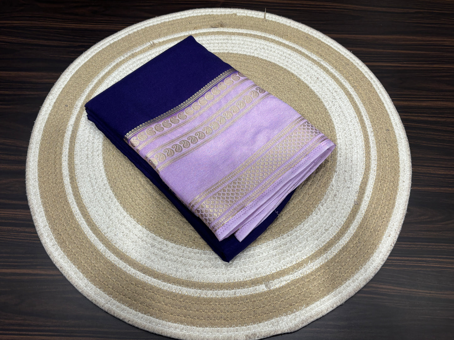 Semi Mysore crape