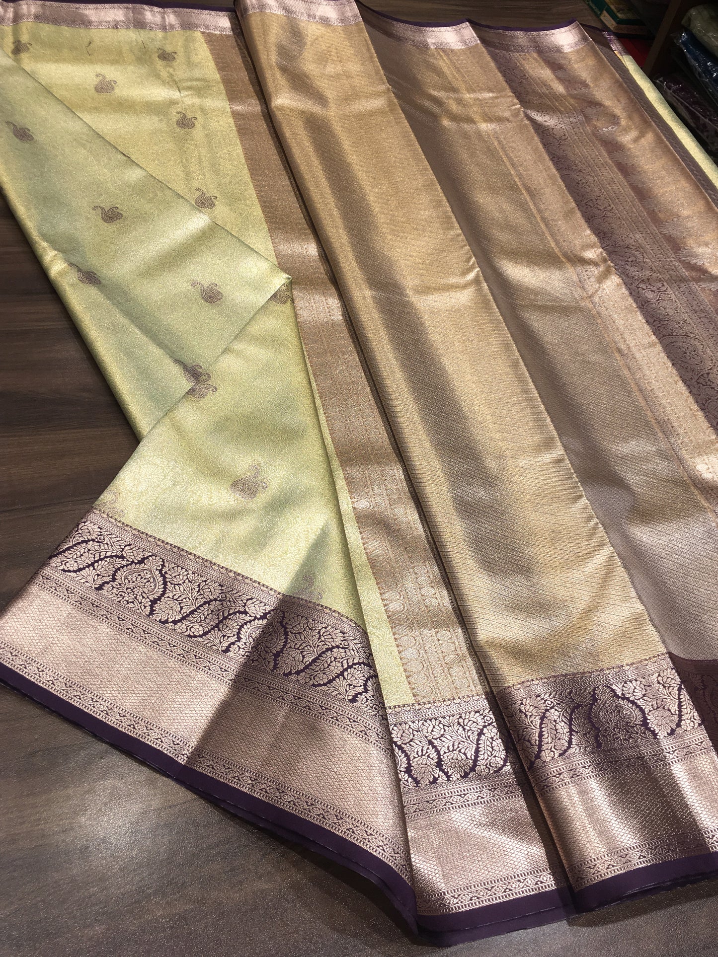 Semi Kanchipuram tissue
