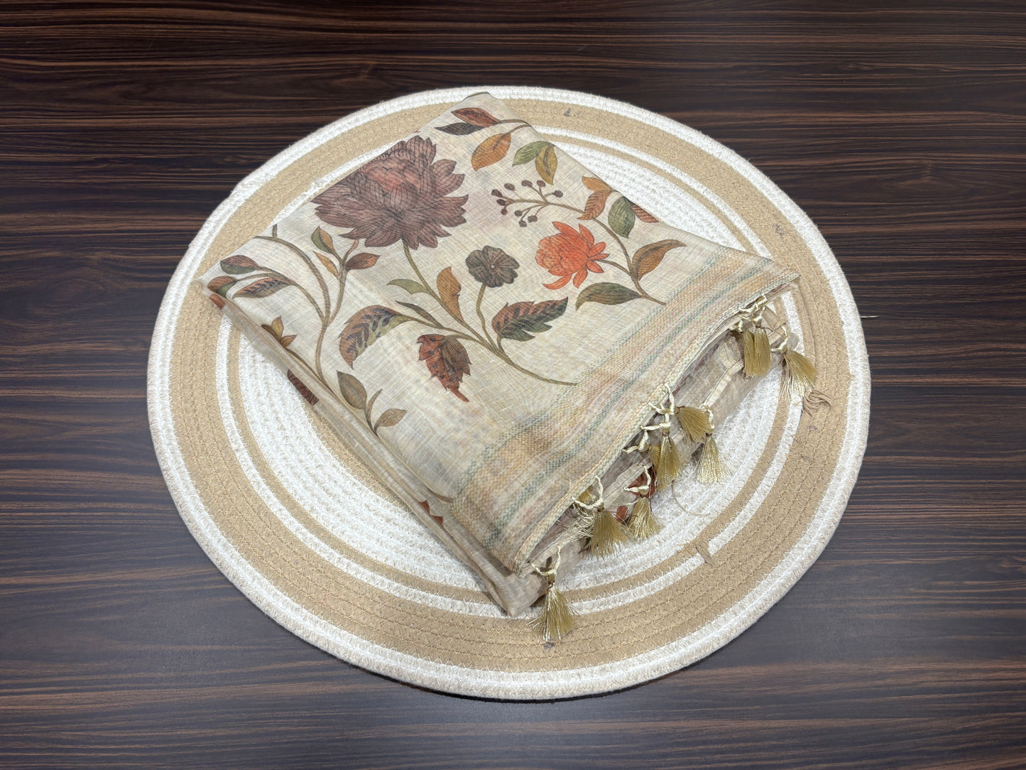 Fancy cotton saree