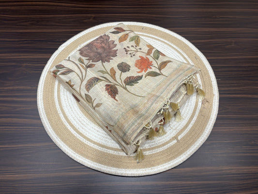 Fancy cotton saree