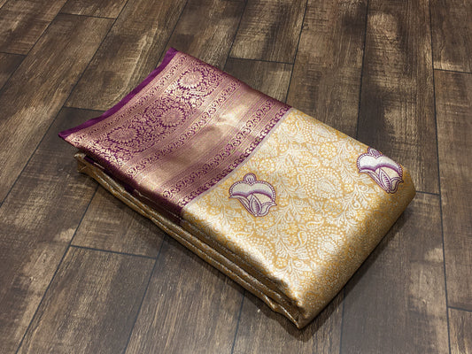 Semi Kanchipuram tissue