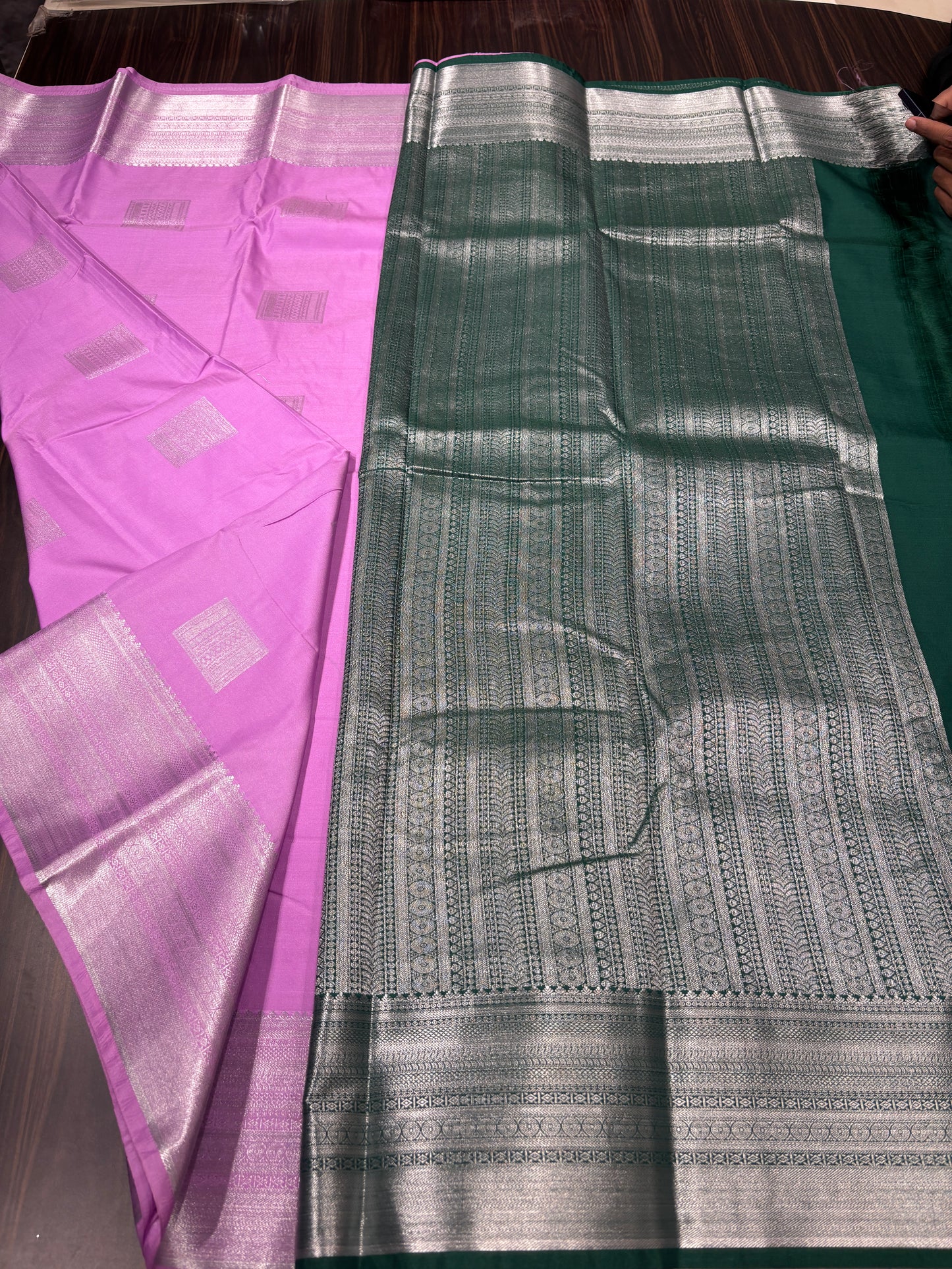 Semi Kanchipuram silk
