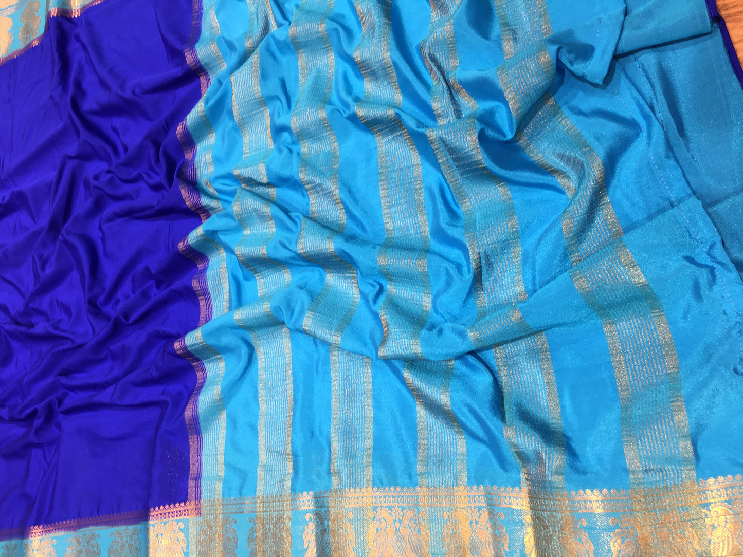 Semi Mysore Crape Silk