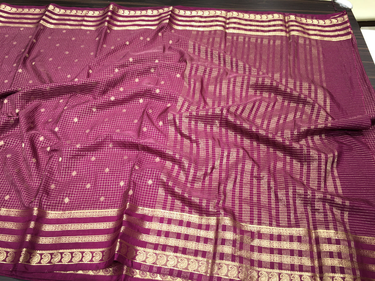 Semi Mysore Crape