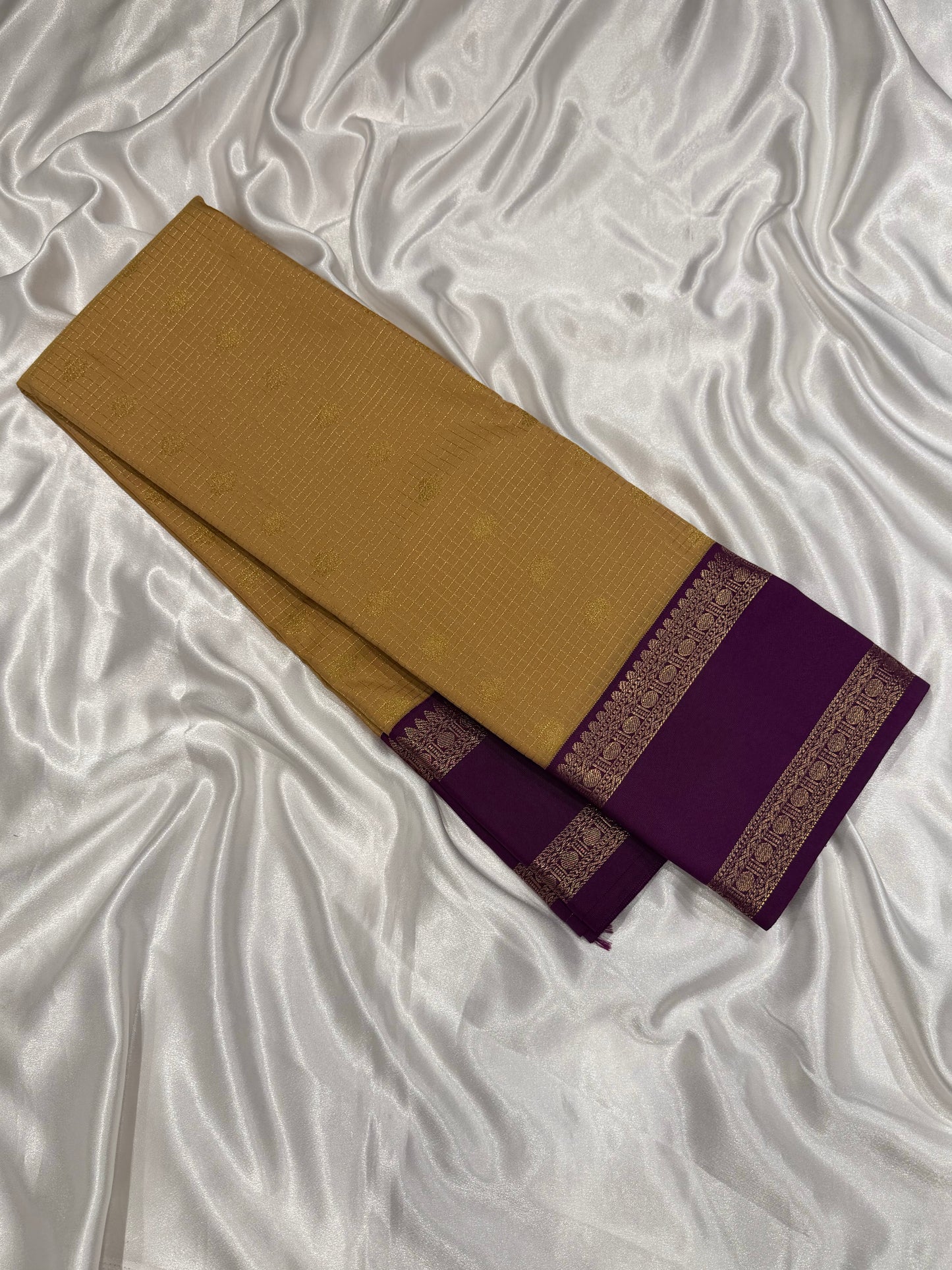 Semi Kanchipuram silk
