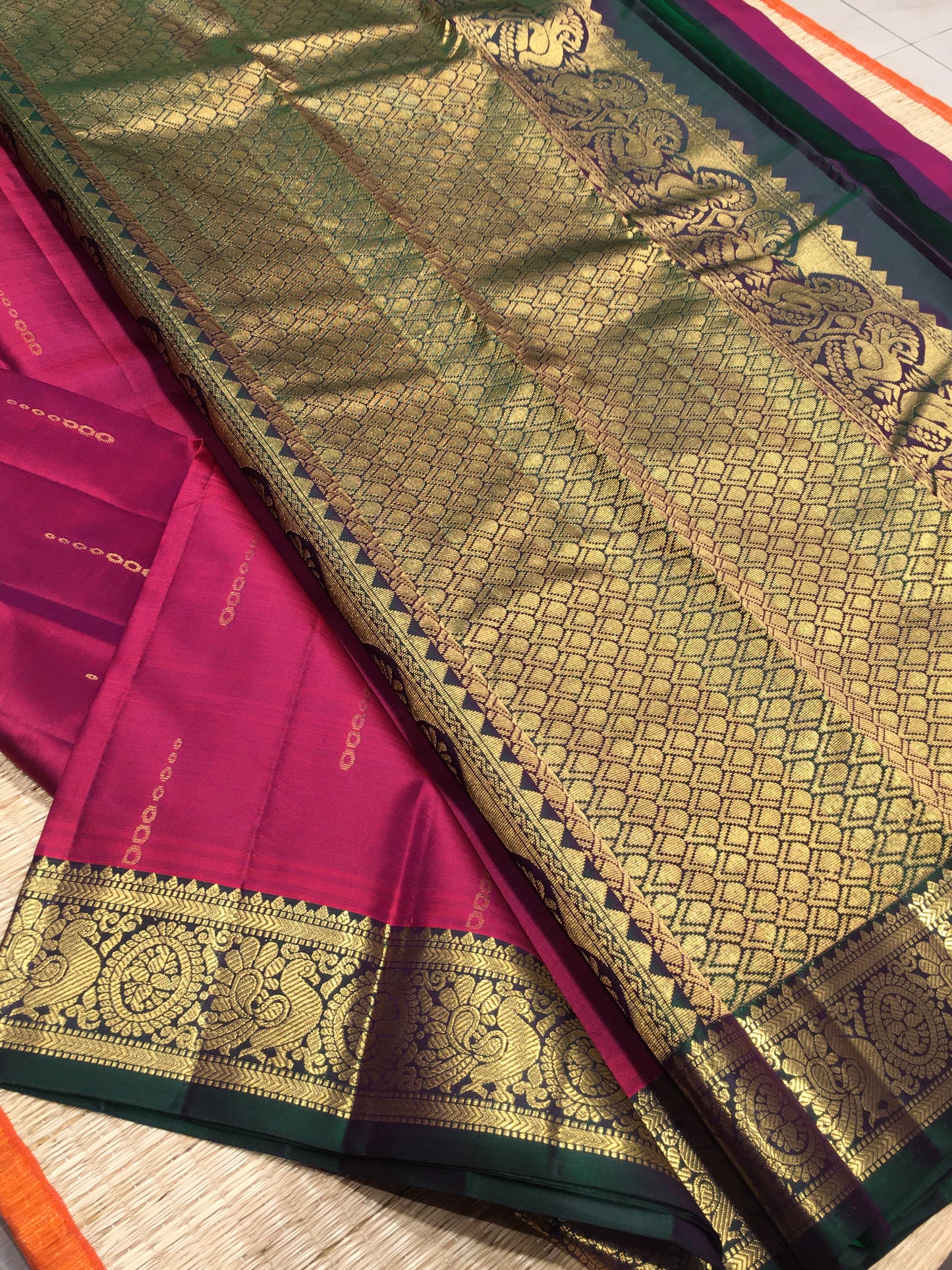 Pure Kanchipuram silk