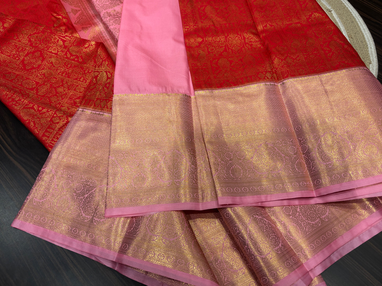 Semi Kanchipuram silk