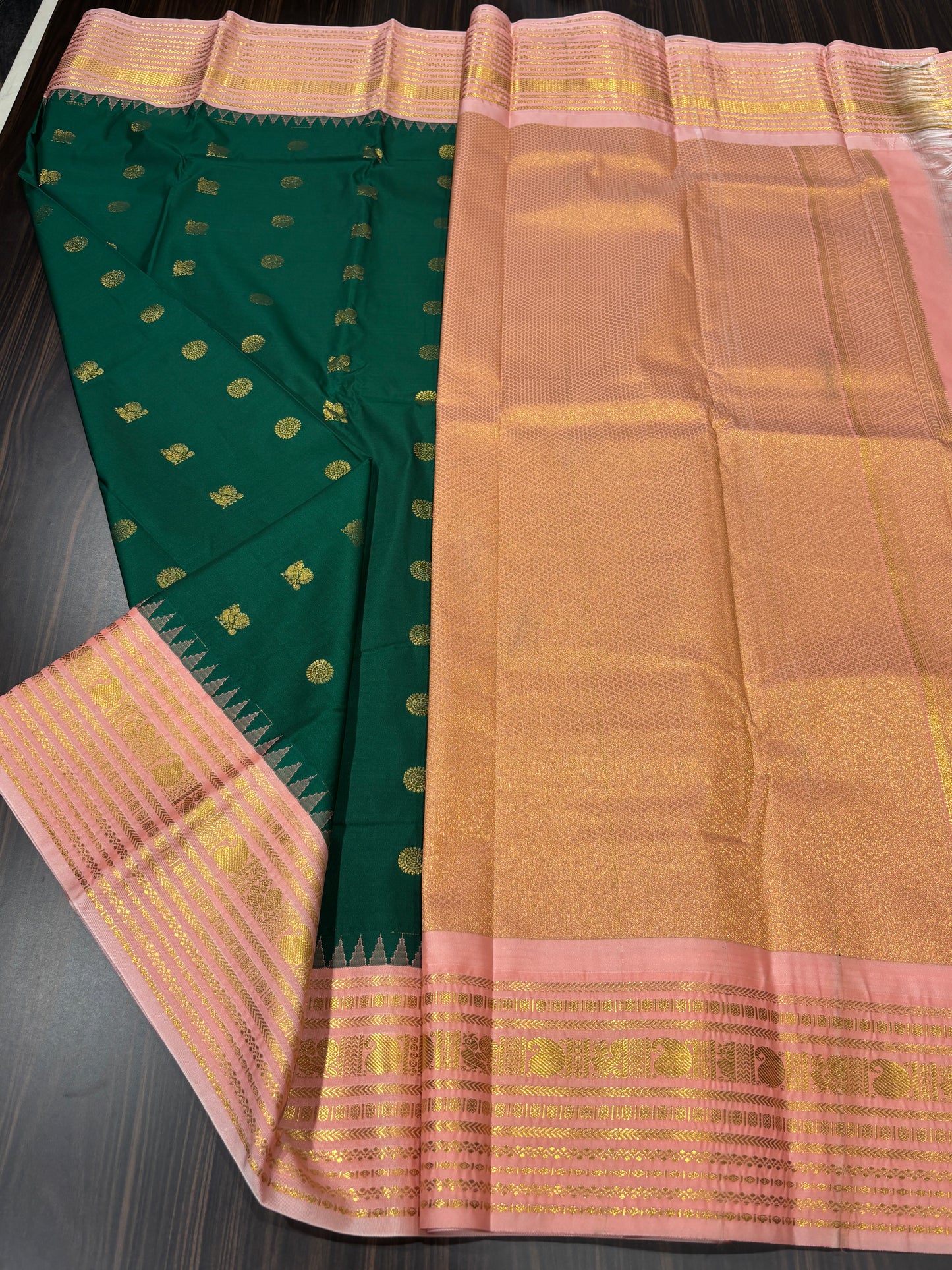 Semi Kanchipuram silk