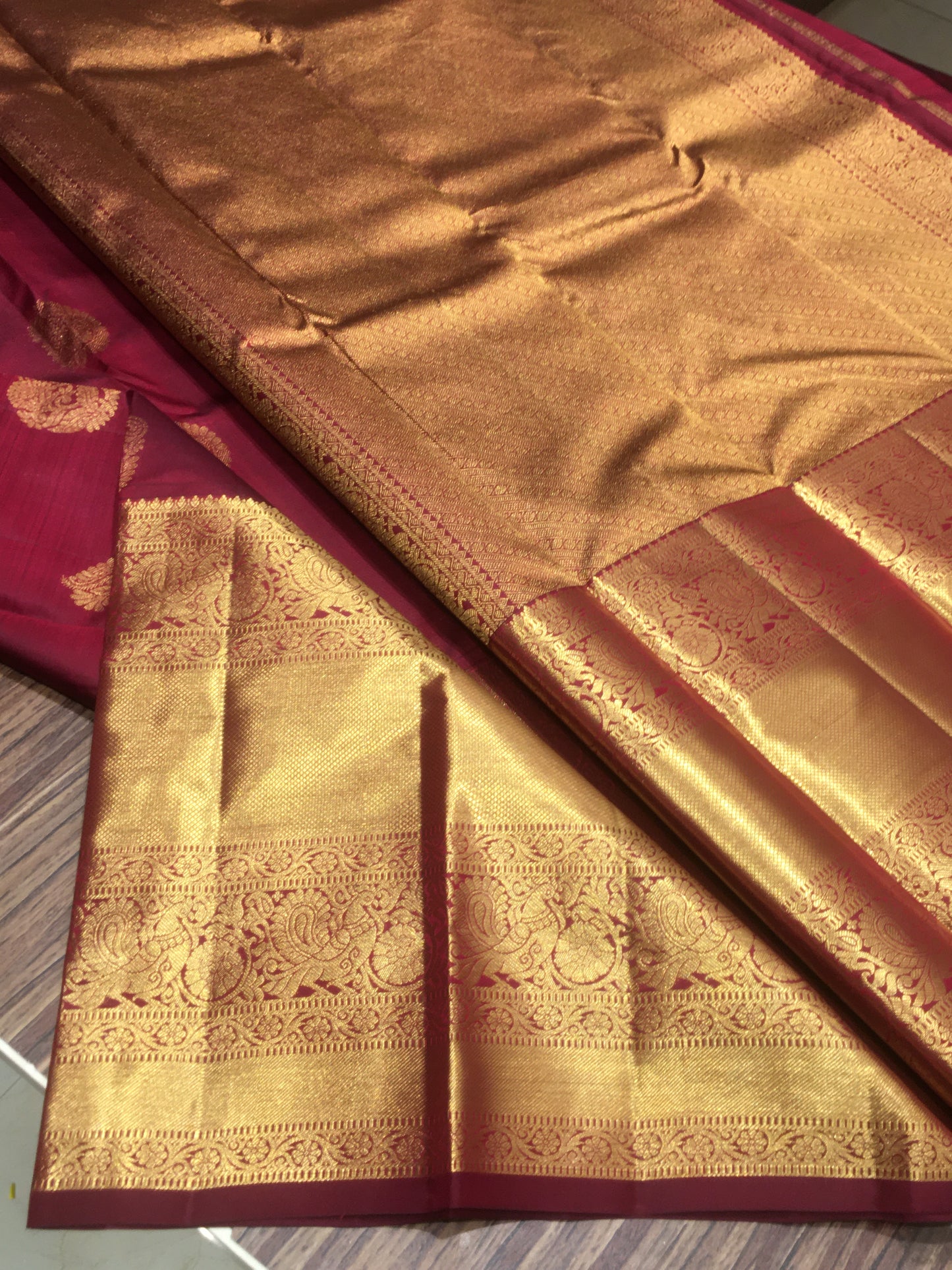 Pure Kanchipuram silk