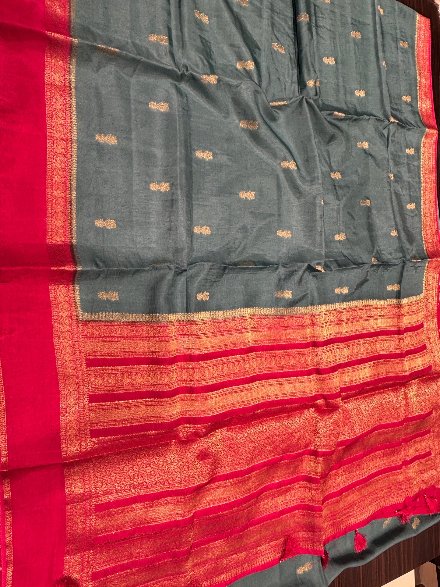 Soft tussar saree