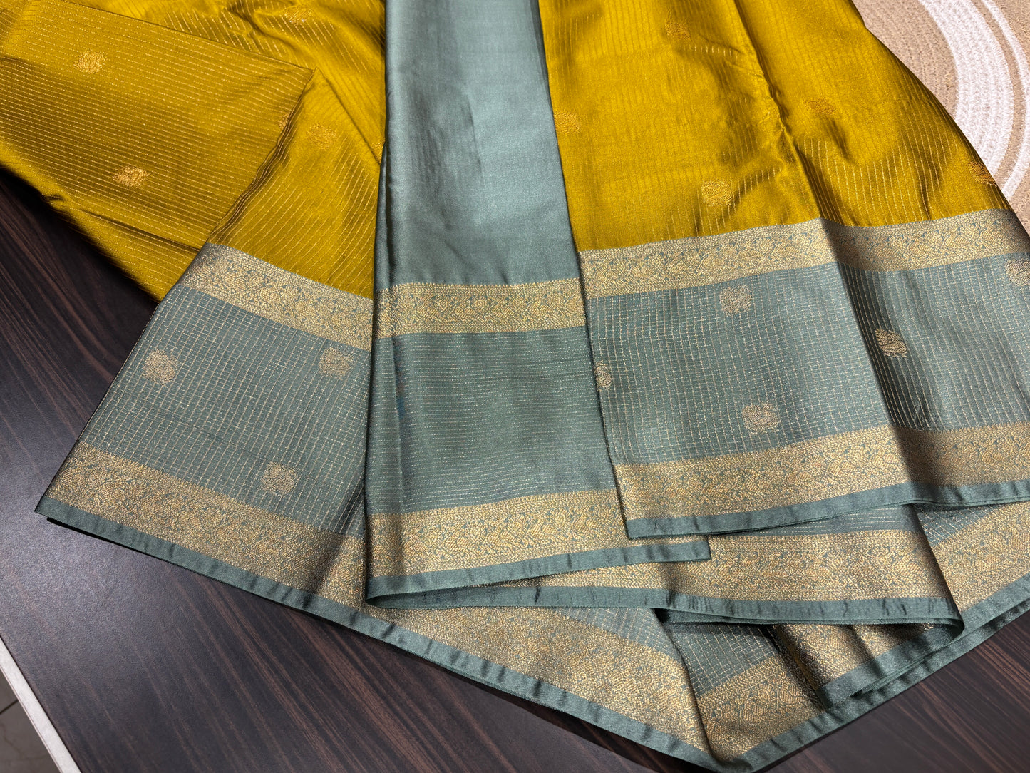 Semi Kanchipuram silk