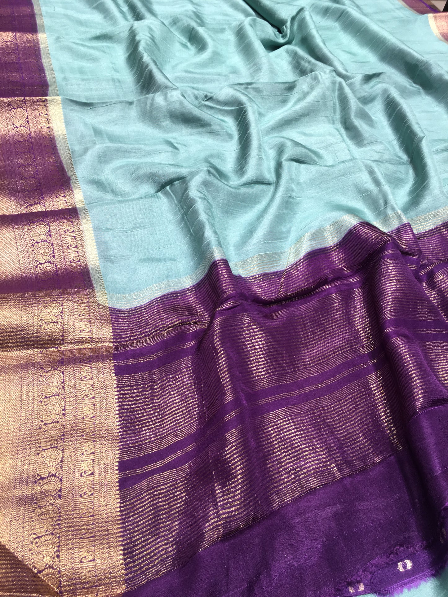 Soft tussar saree
