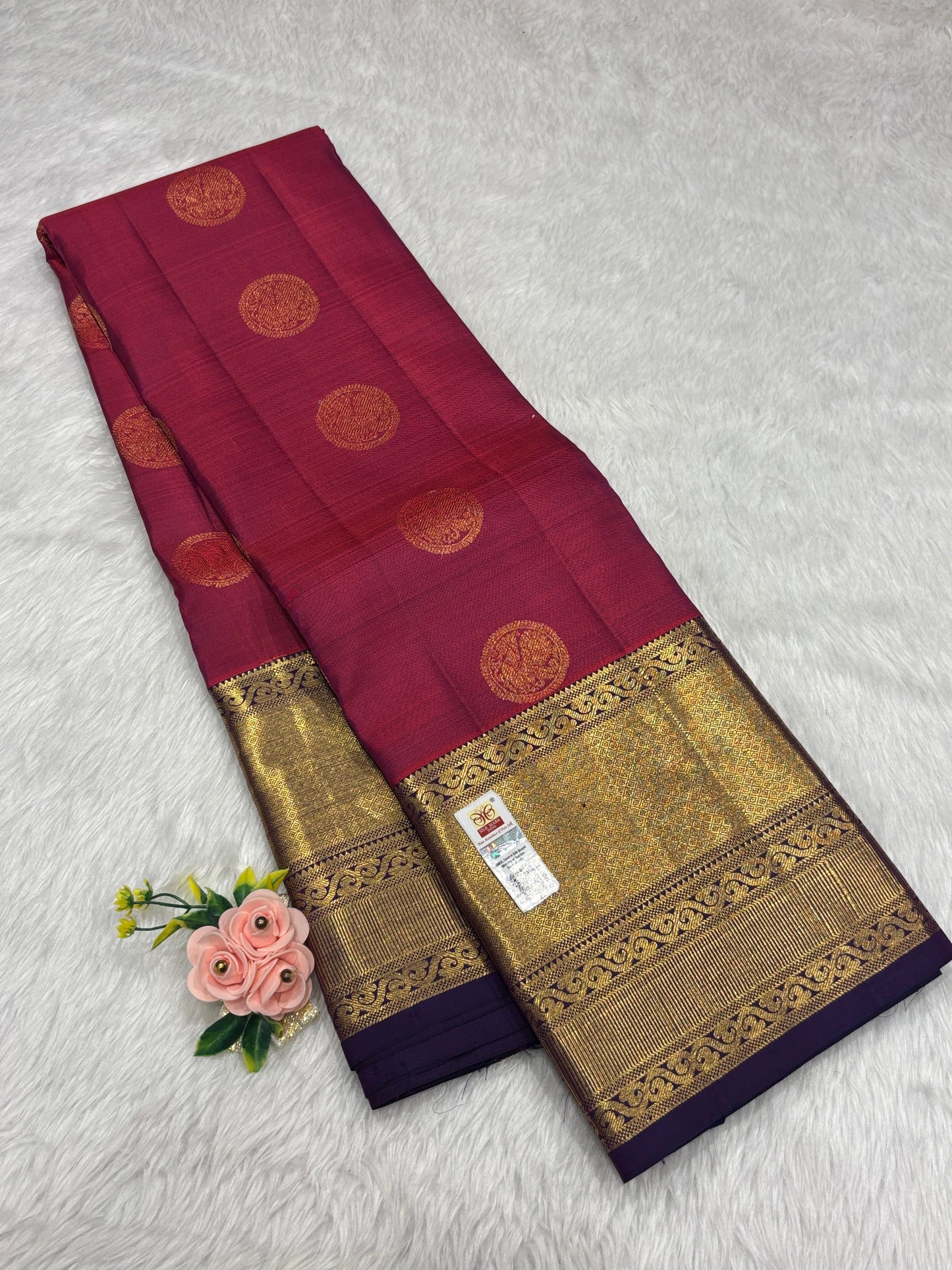 Pure Kanchipuram silk