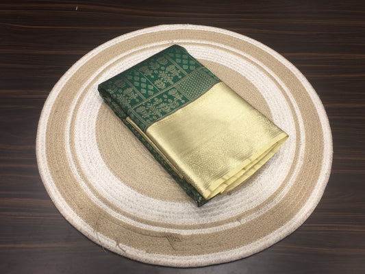 Semi Kanchipuram silk