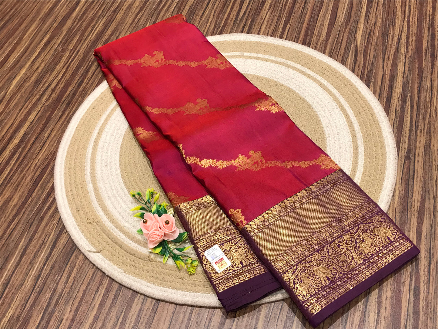 Pure Kanchipuram silk