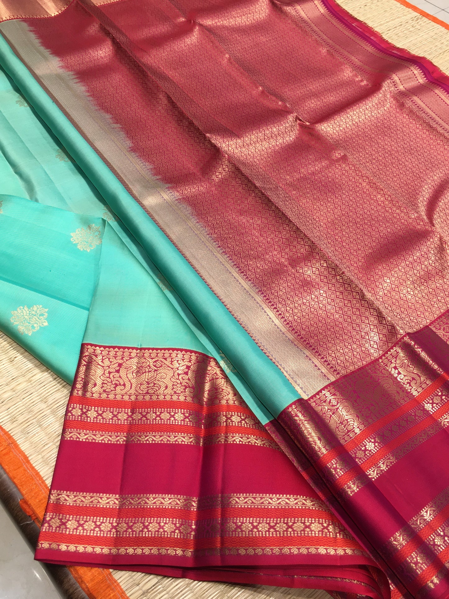 Pure Kanchipuram silk