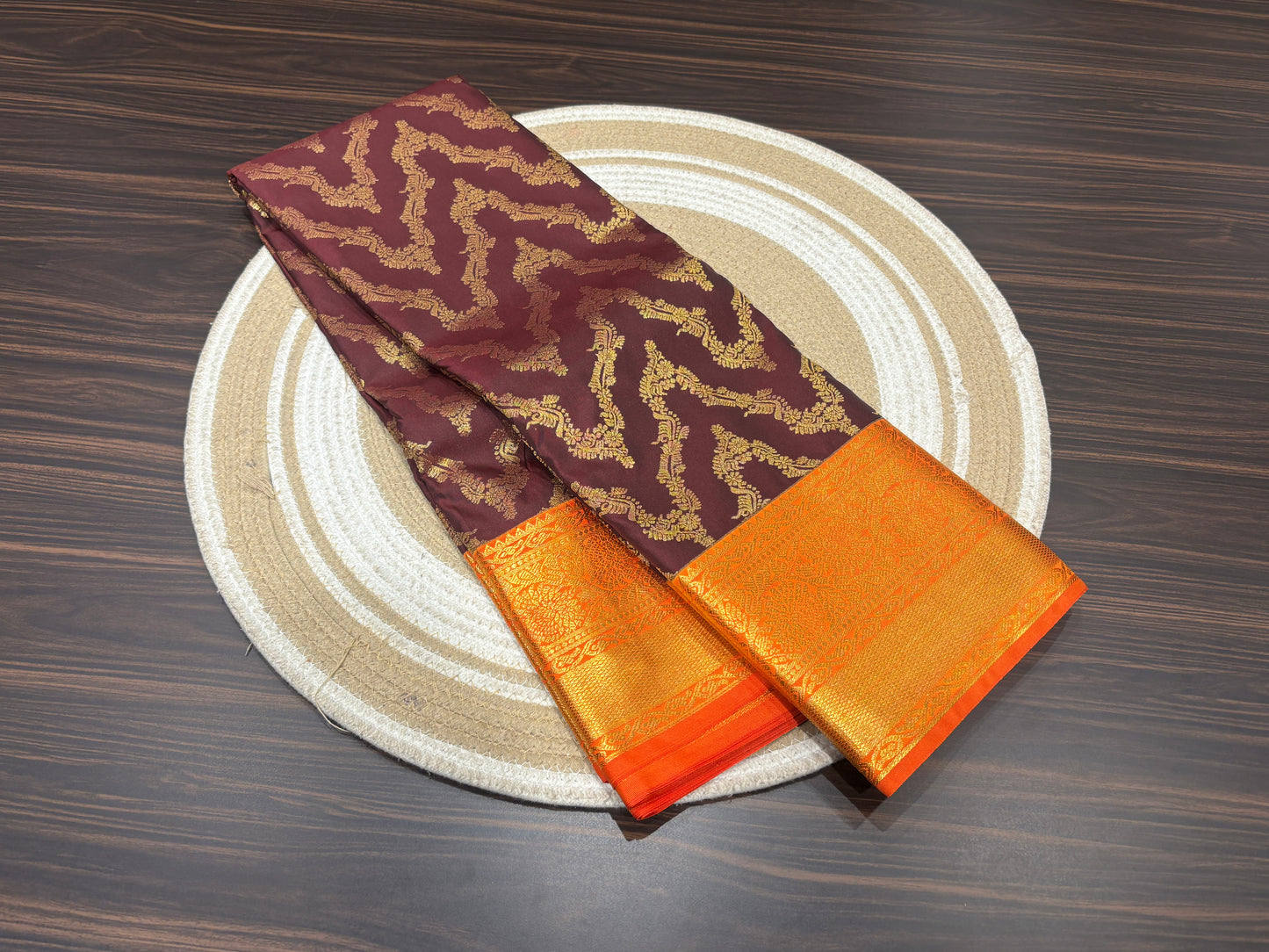 Semi Kanchipuram silk