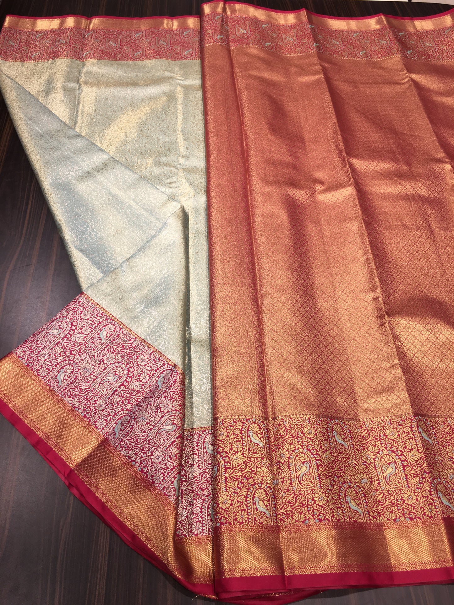 Semi Kanchipuram silk