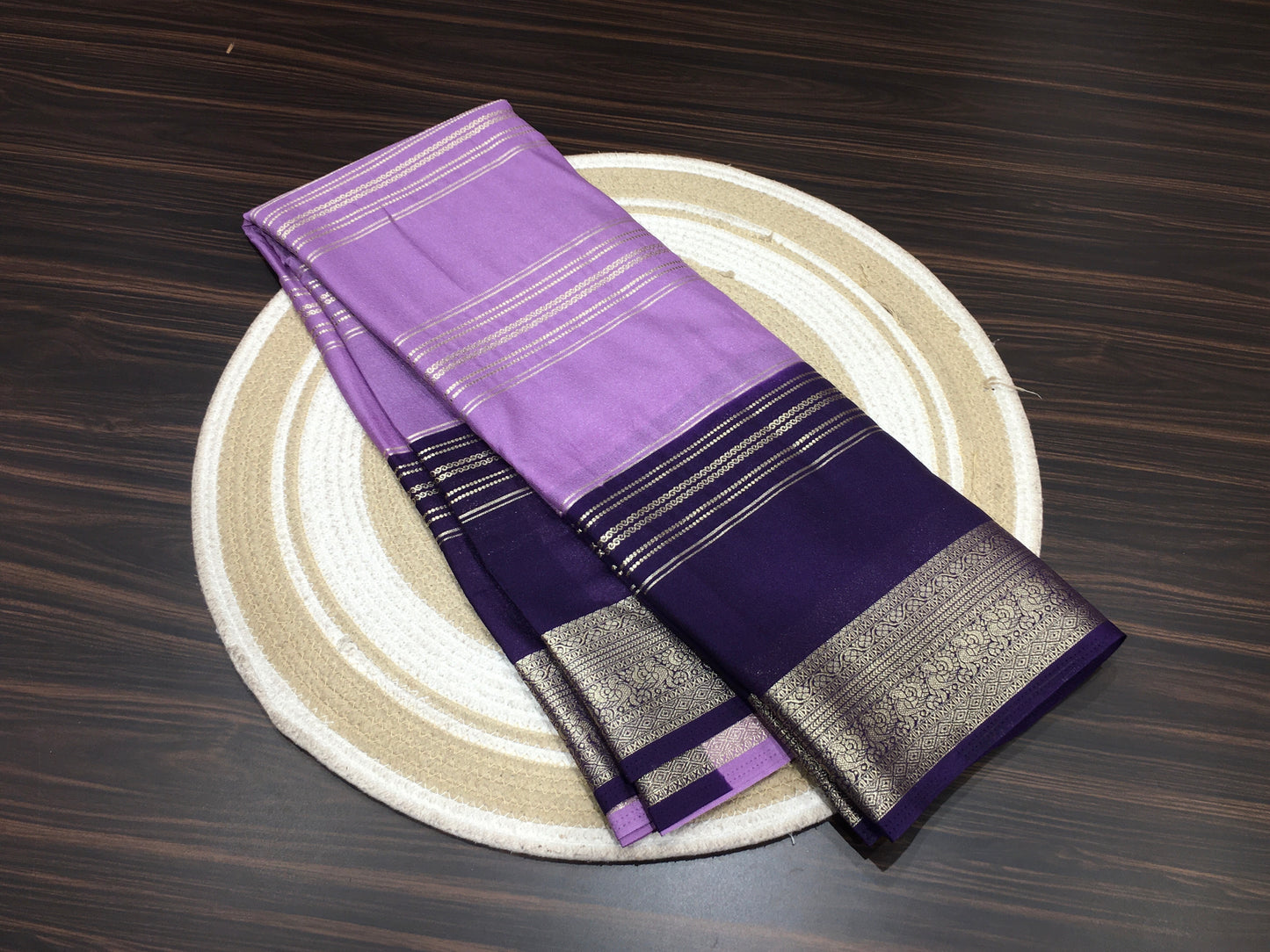 Semi Mysore crape
