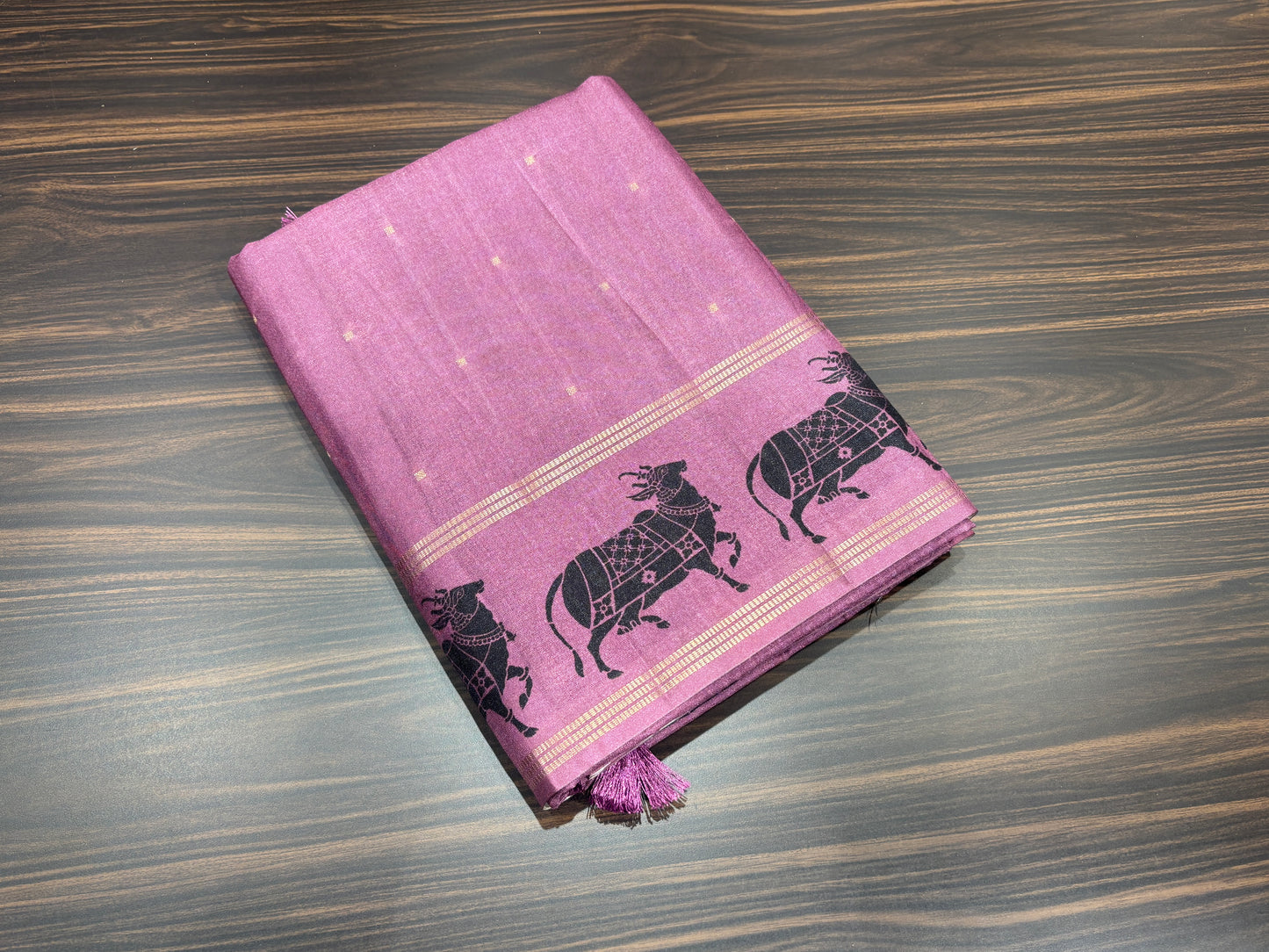 Soft tussar saree