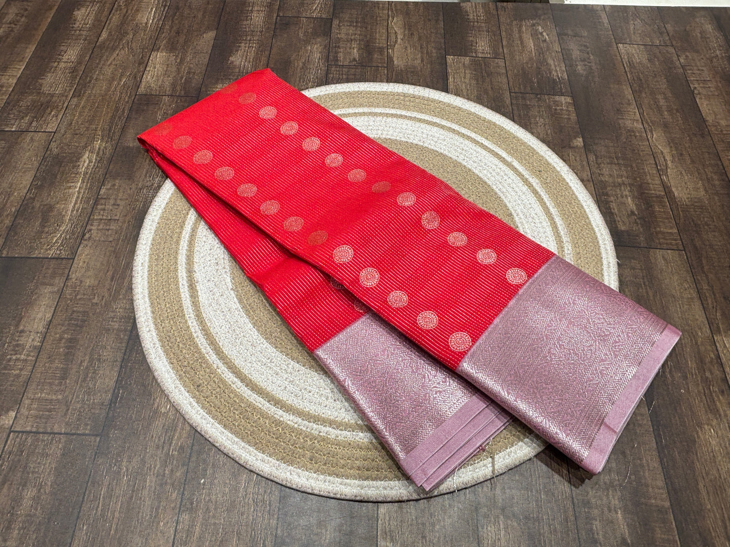 Semi Kanchipuram silk