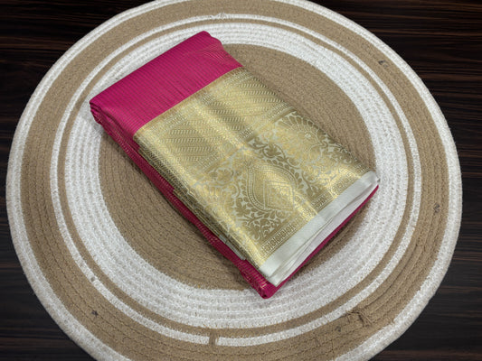 Semi Kanchipuram silk