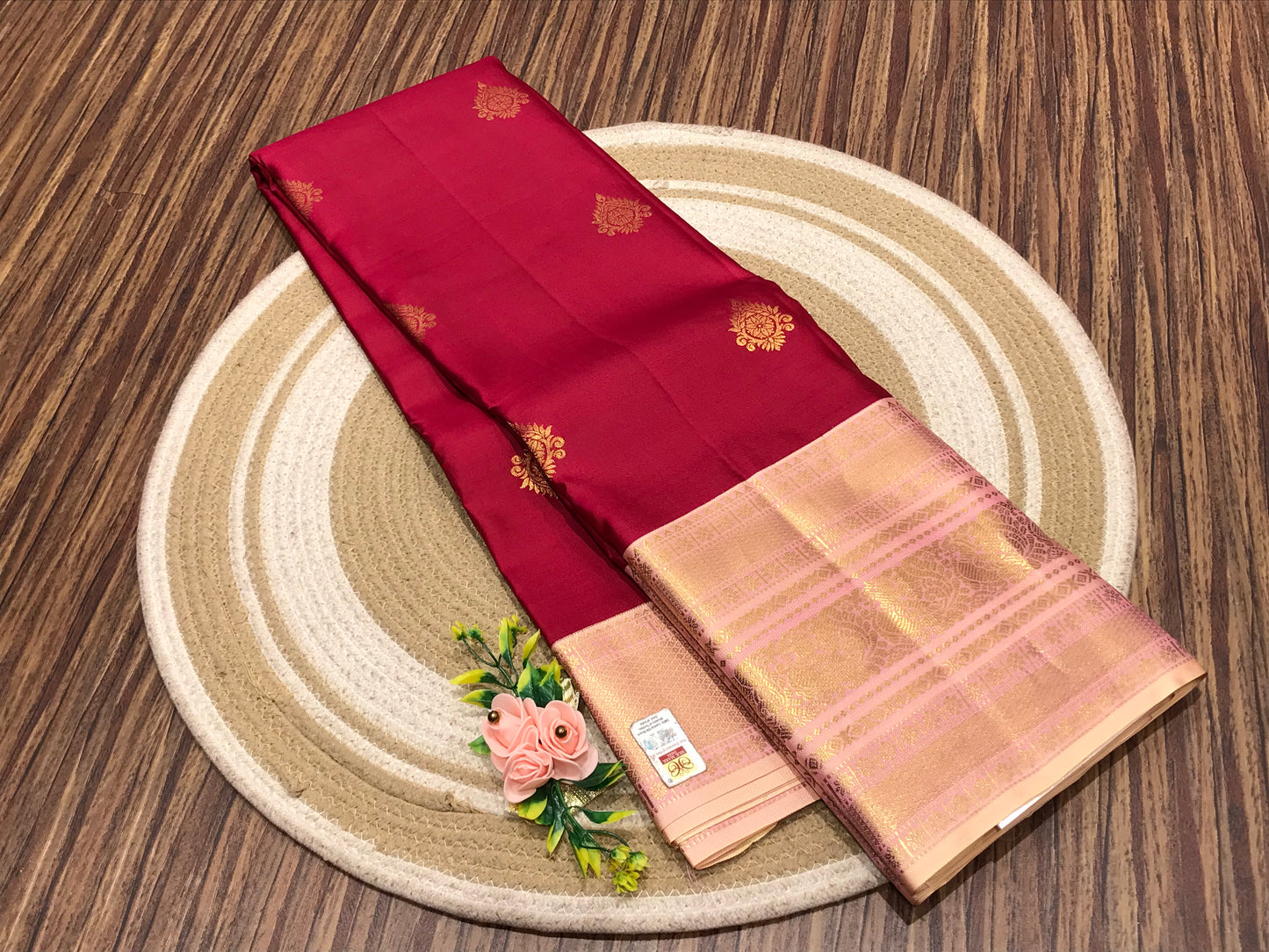 Pure Kanchipuram silk