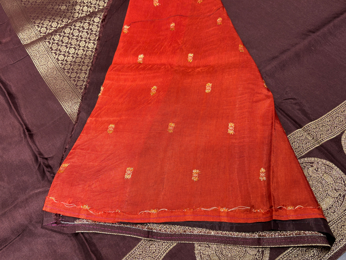 Satin crape