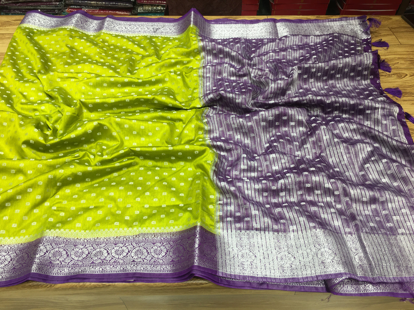 Lilly Tussar Silk