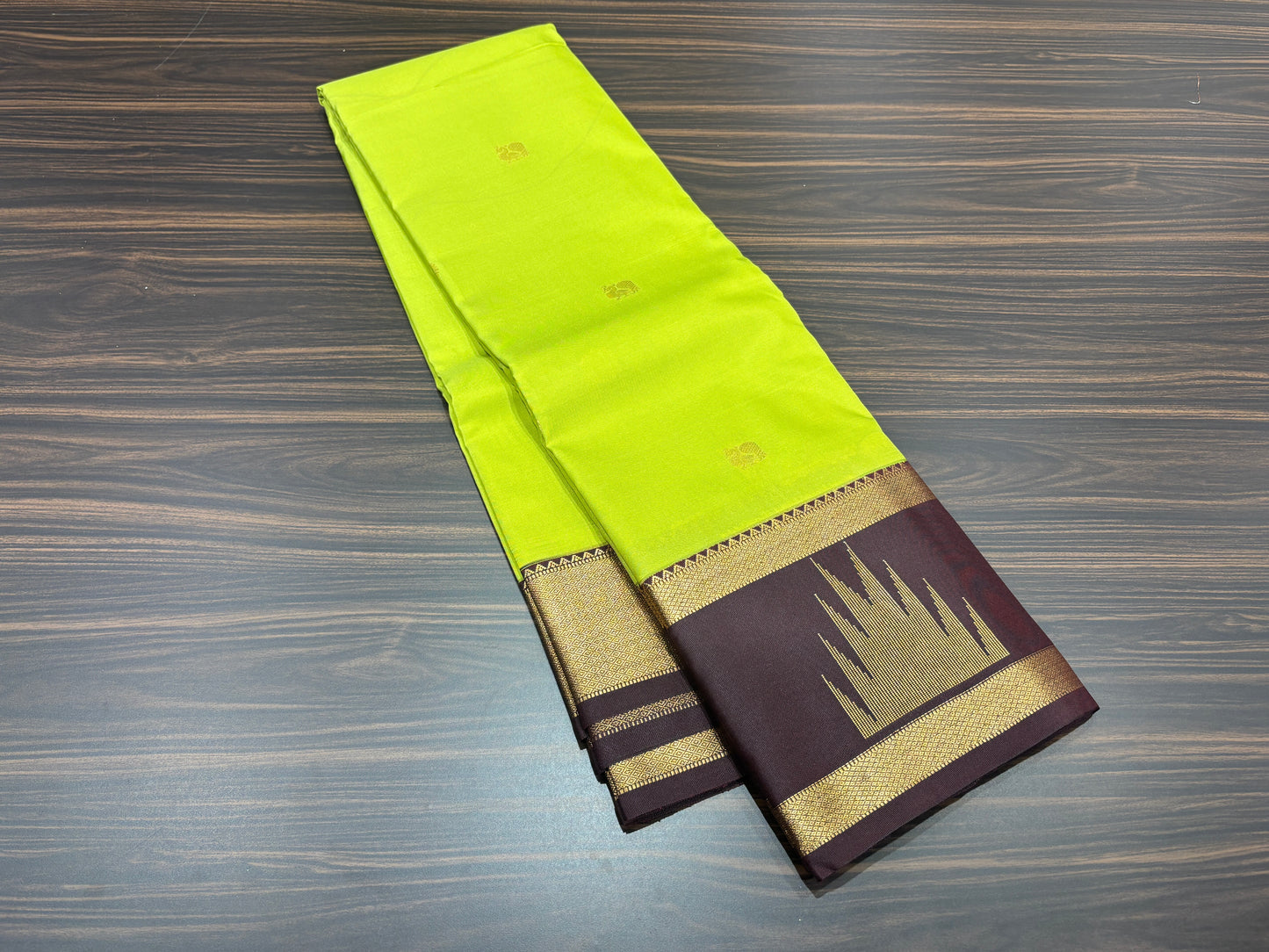 Semi Kanchipuram silk
