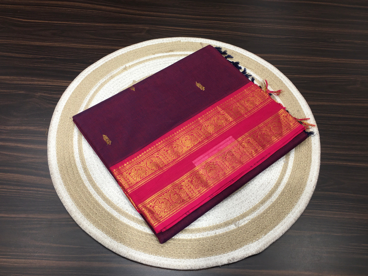 Fancy cotton saree