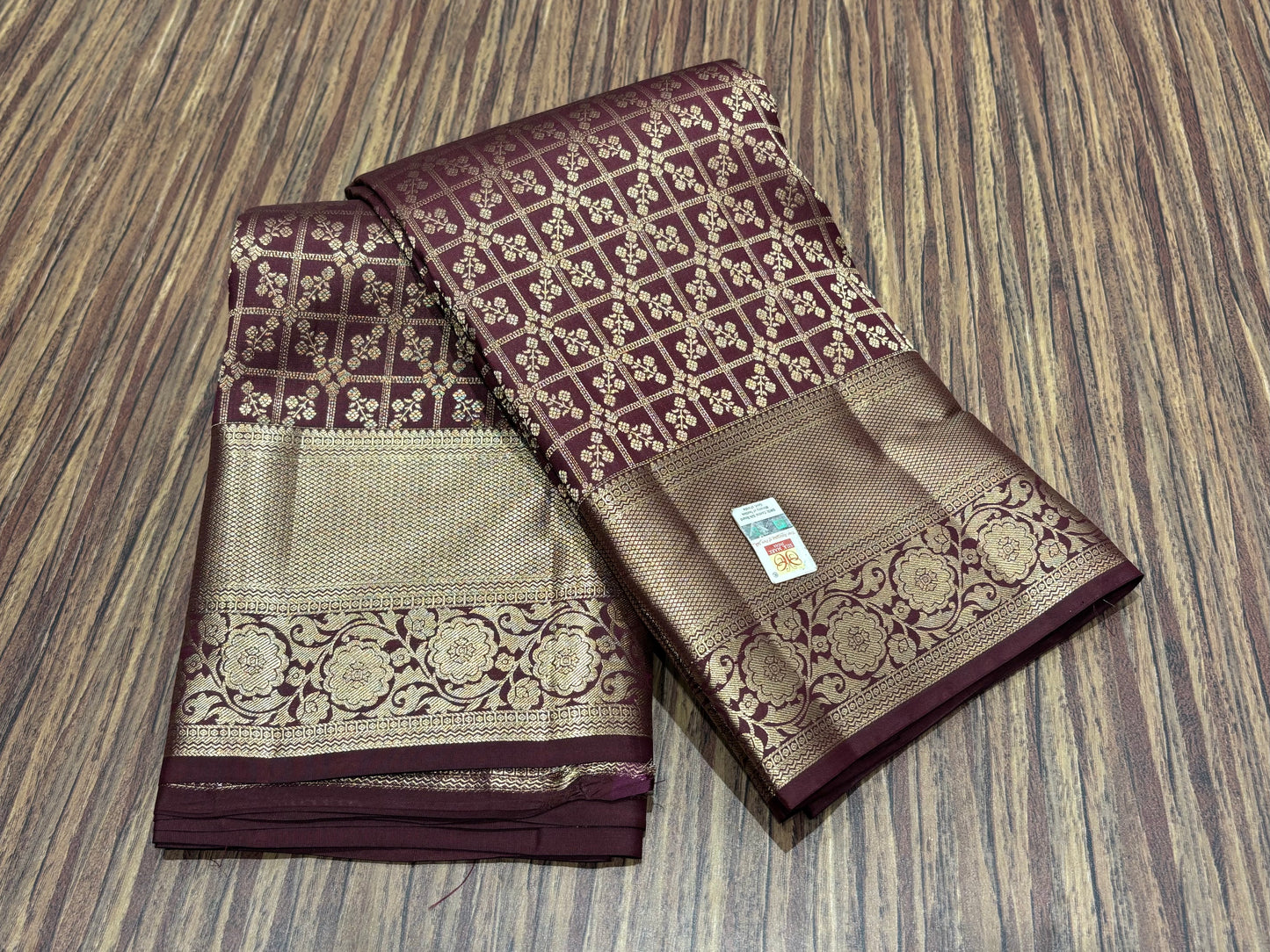Pure Kanchipuram Broced Silk
