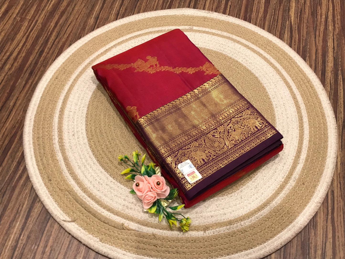 Pure Kanchipuram silk
