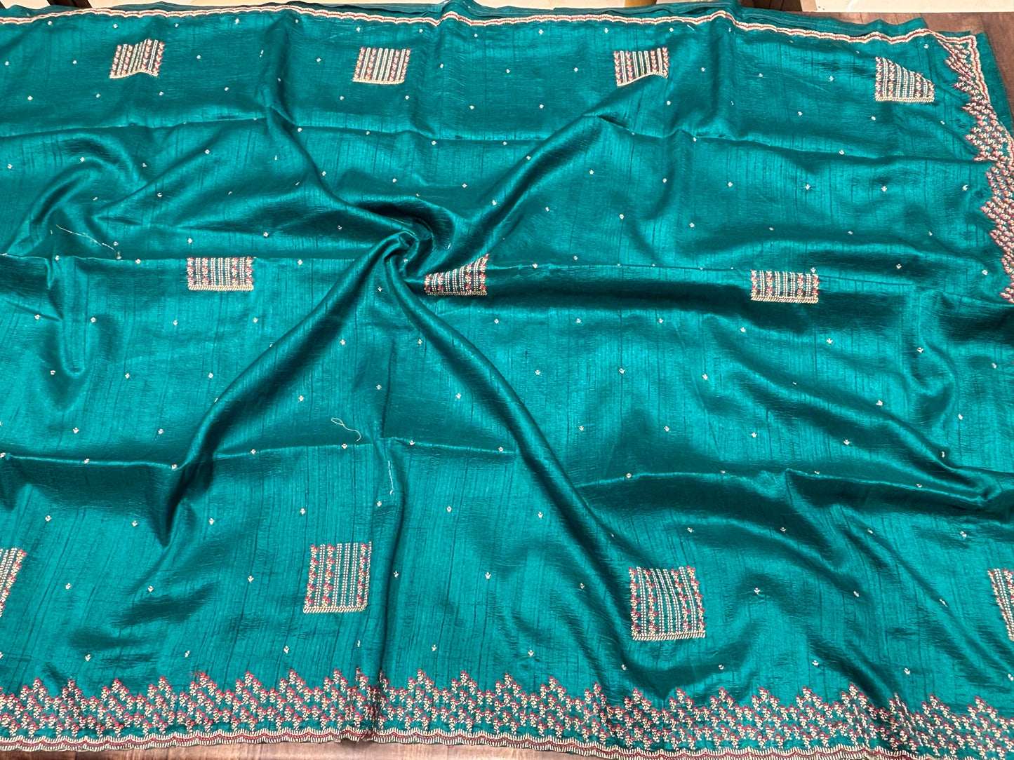 Soft tussar saree