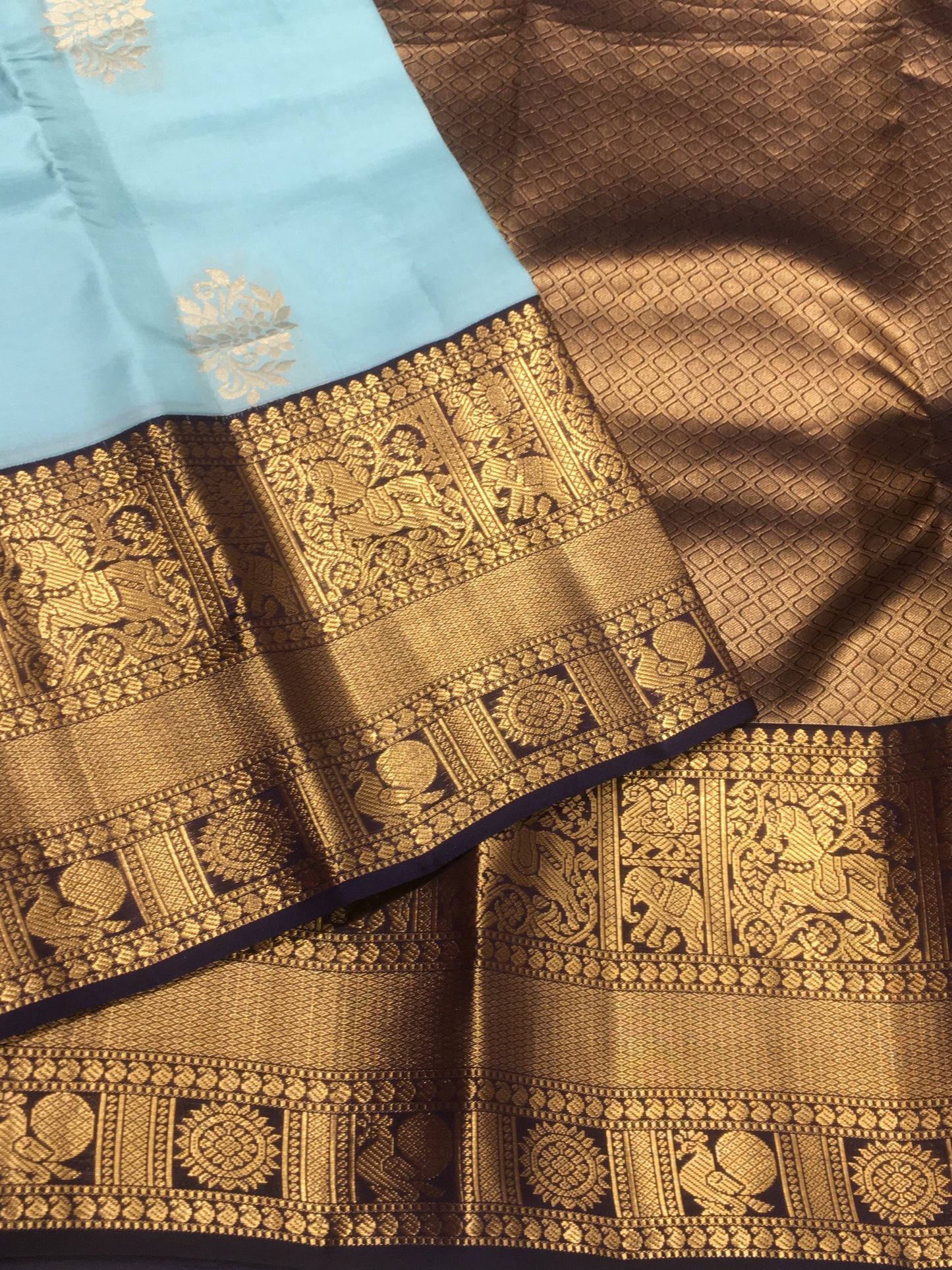 Pure Kanchipuram silk