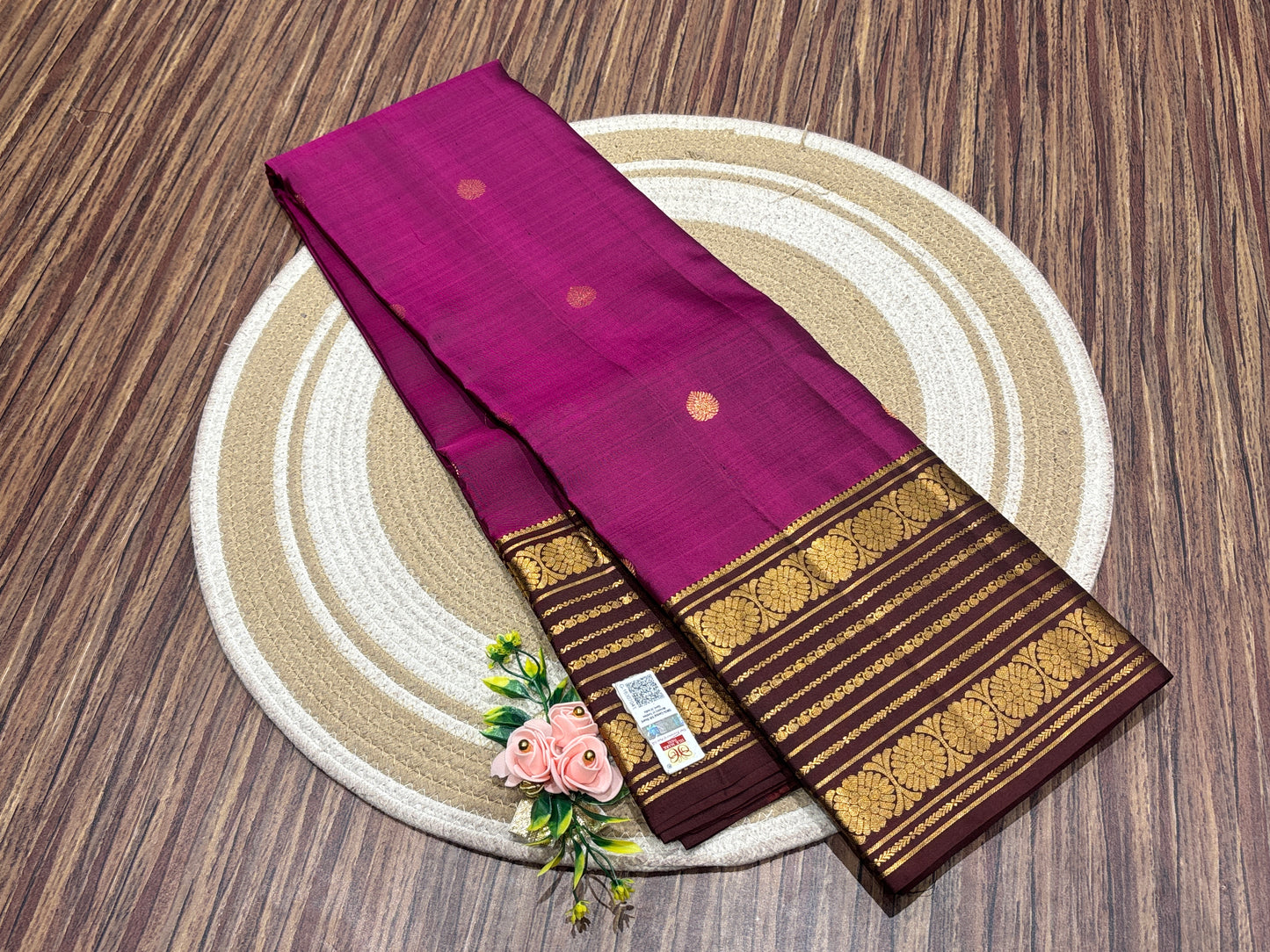 Pure Kanchipuram silk
