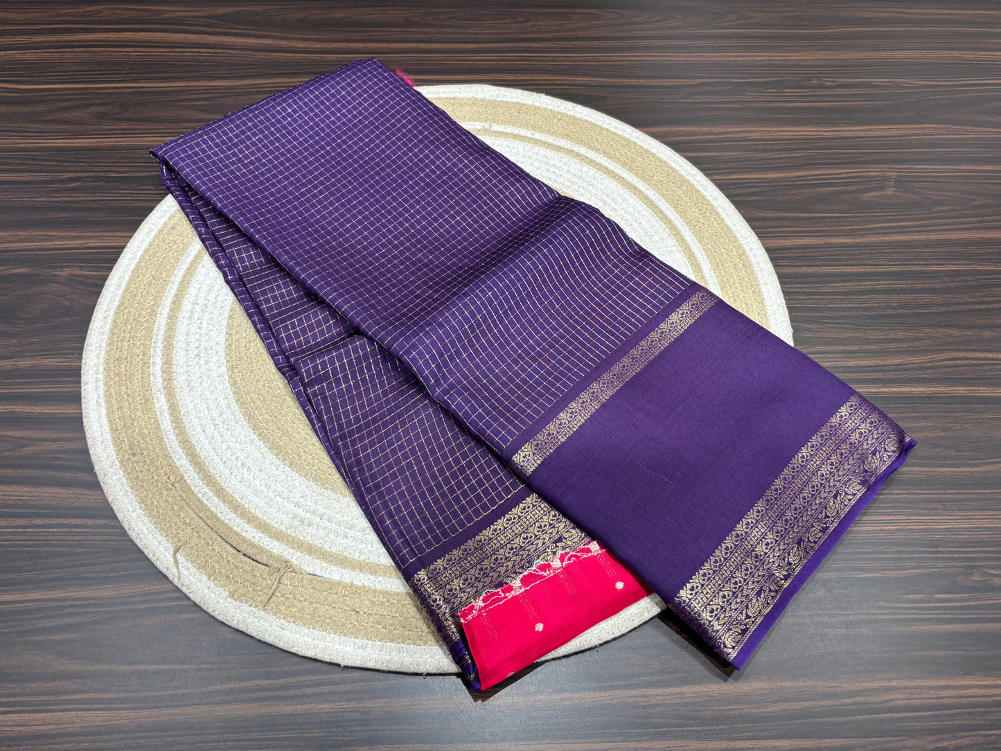 Semi Mysore crape