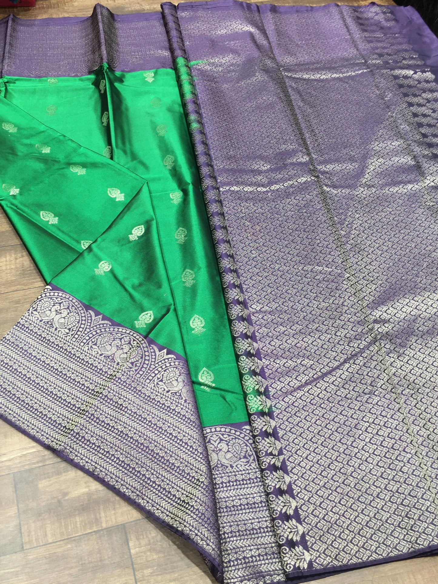 Semi Kanchipuram silk
