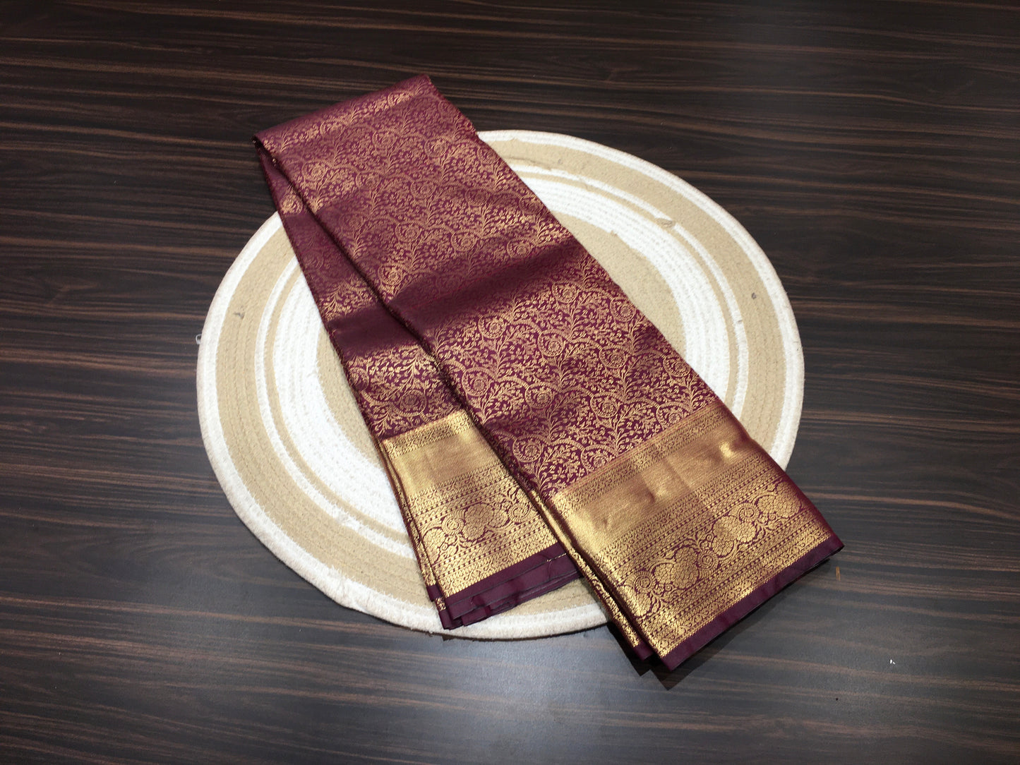 Semi Kanchipuram silk