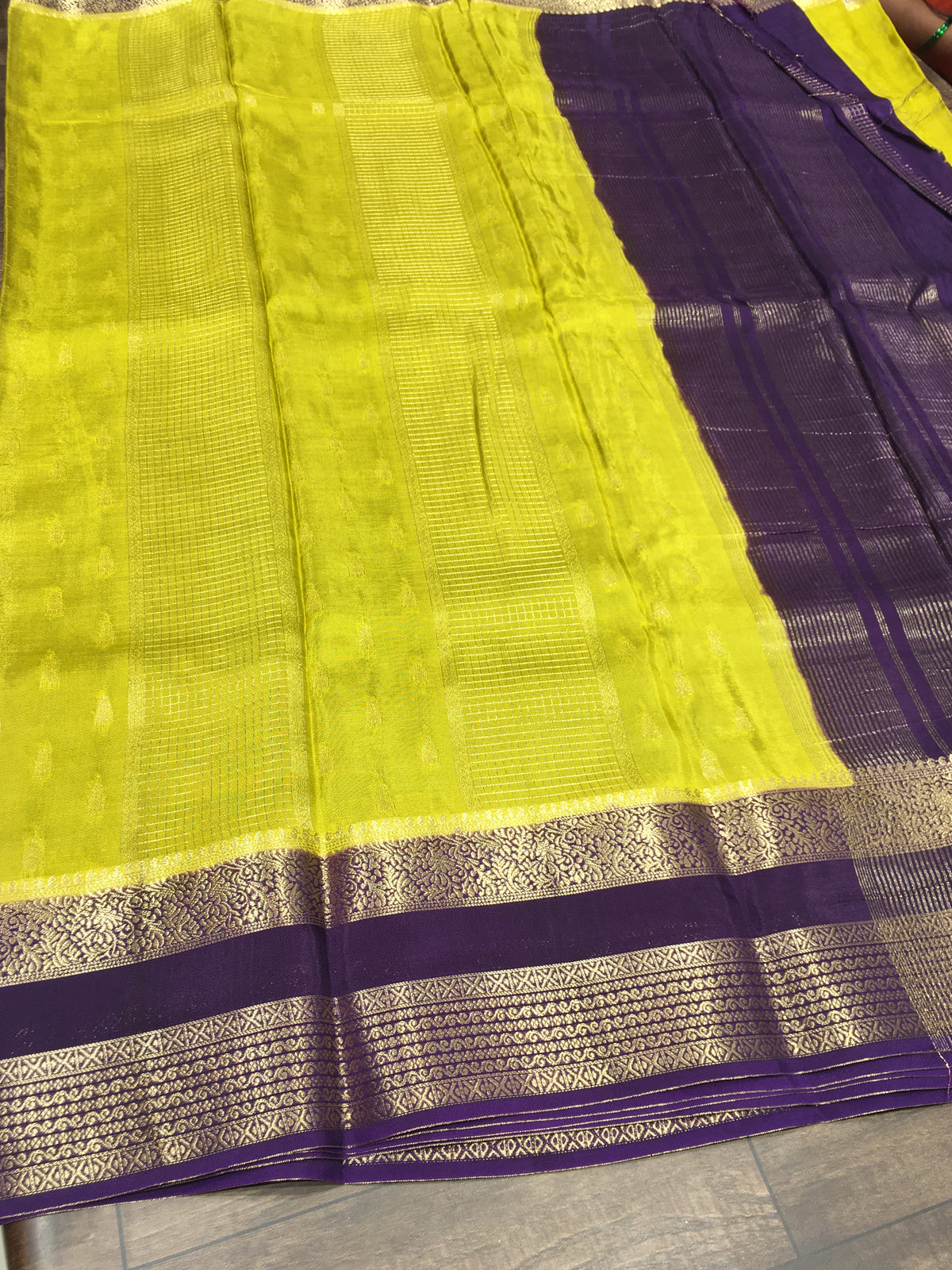 Semi Mysore Crape