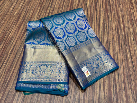 Pure Kanchipuram Broced Silk
