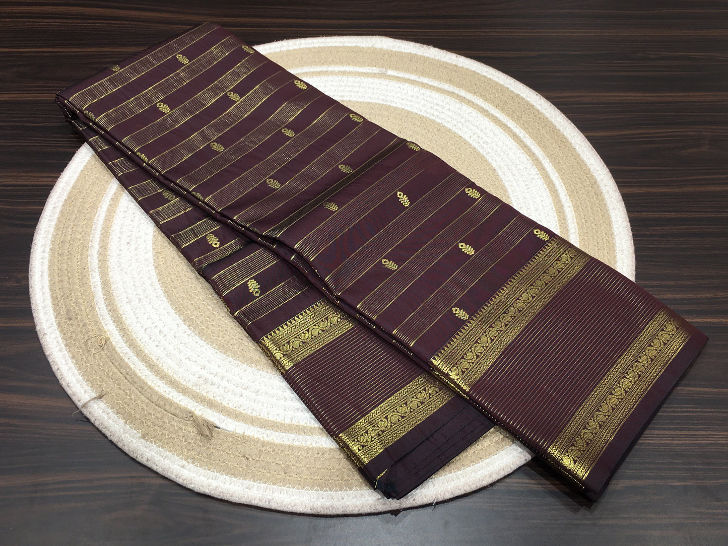 Semi Kanchipuram silk