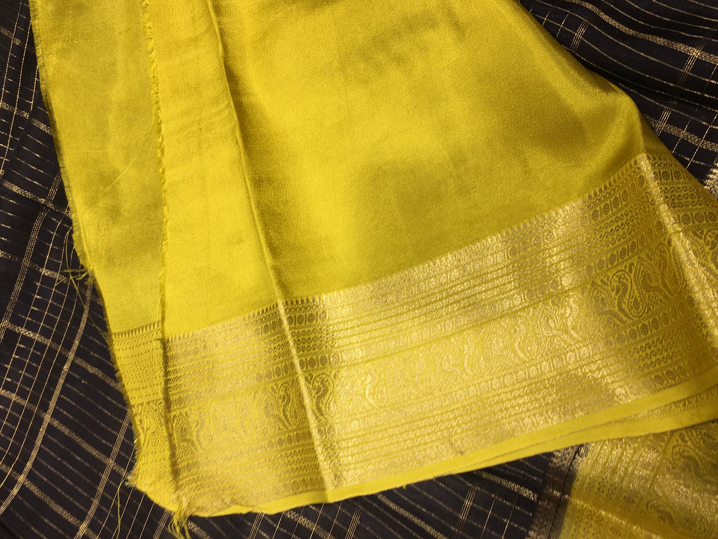 Semi Mysore Crape Silk