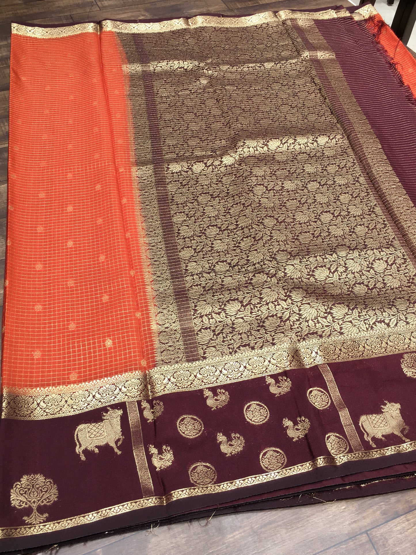 Semi Mysore crape