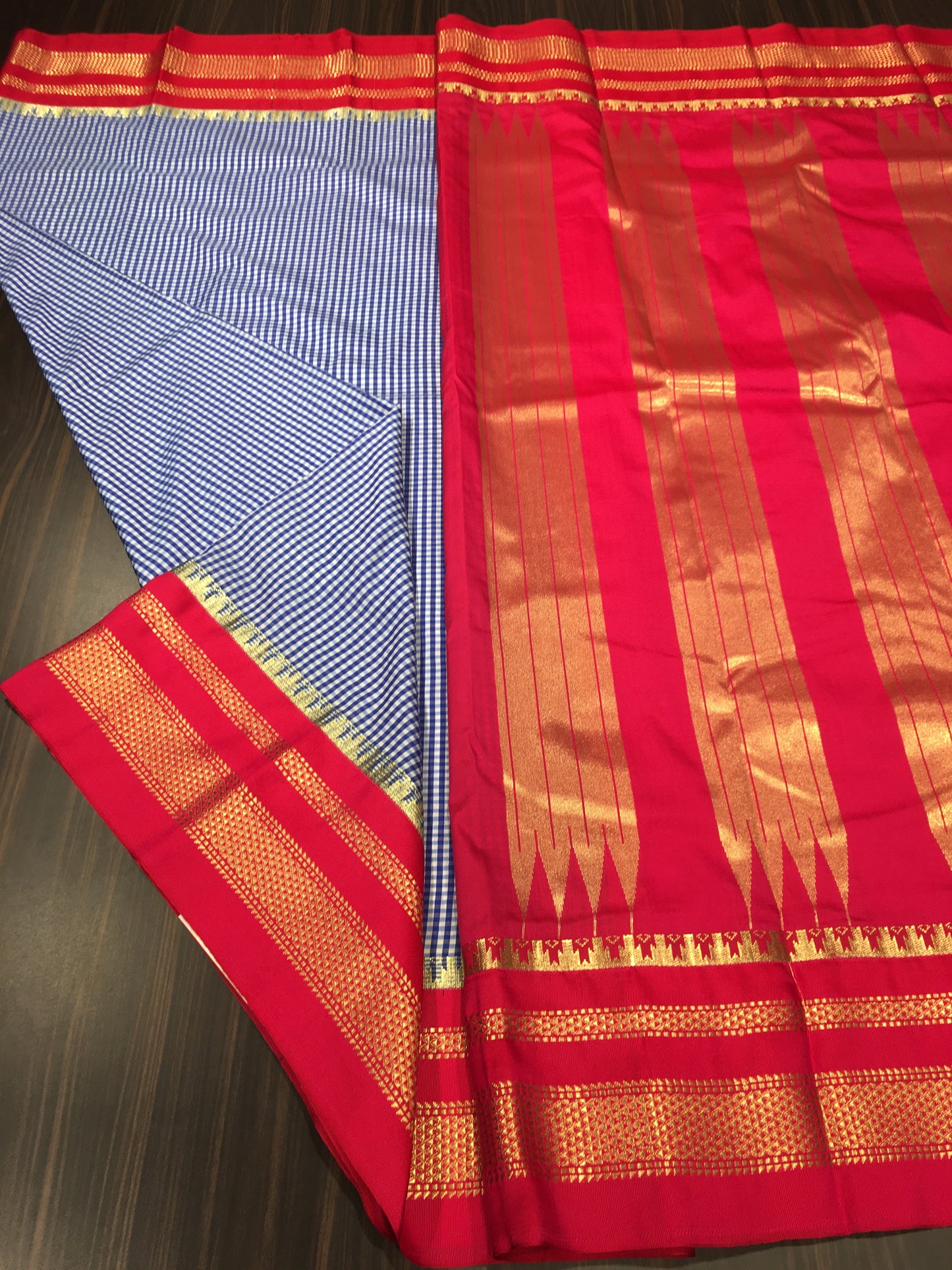Semi Kanchipuram silk