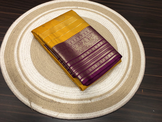Semi Kanchipuram silk